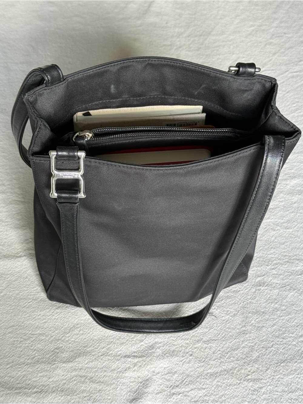 Banana Republic shoulder book laptop bag